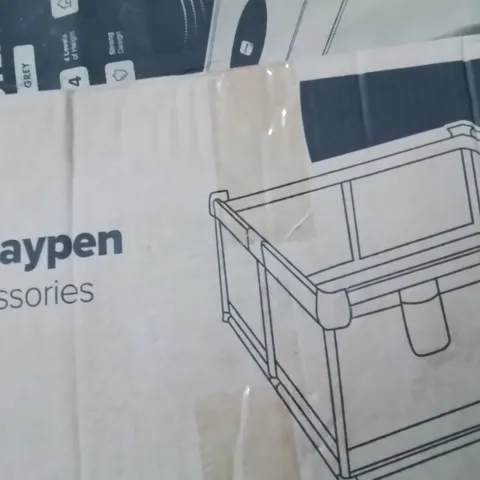 BOXED KIDOOLA SOFT PLAYPEN WITH ACCESSORIES