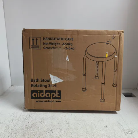 BOXED AIDAPT BATH STOOL W. ROTATING SEAT