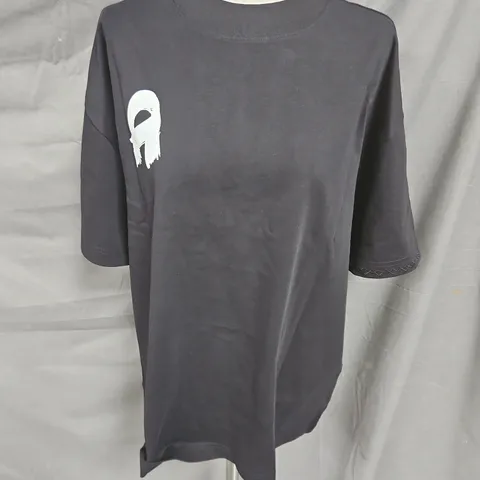 ATTREN HEAVYWEIGHT GRAPHIC TEE IN BLACK SIZE M