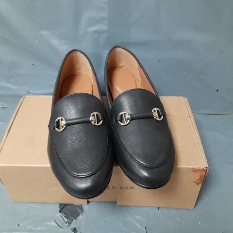 DUNE LONDON WIDE FIT SHOES - BLACK - SIZE 5