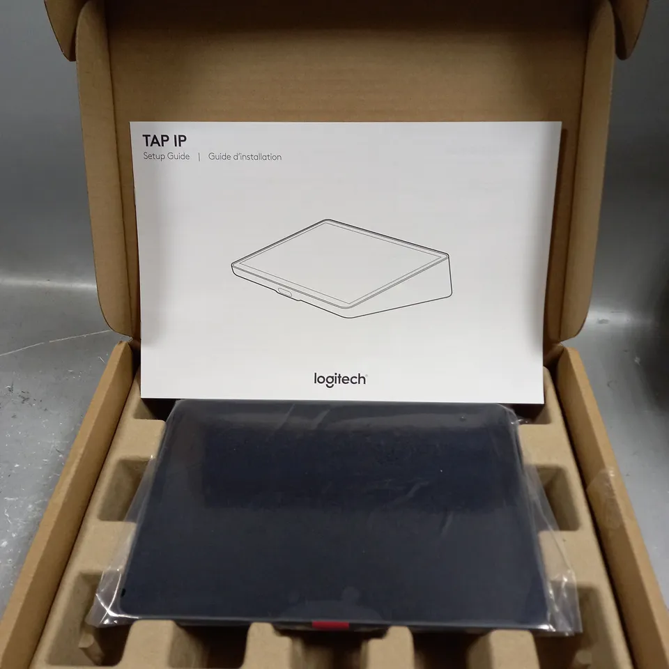 BOXED LOGITECH TAP IP TOUCH CONTROLLER IN GRAPHITE