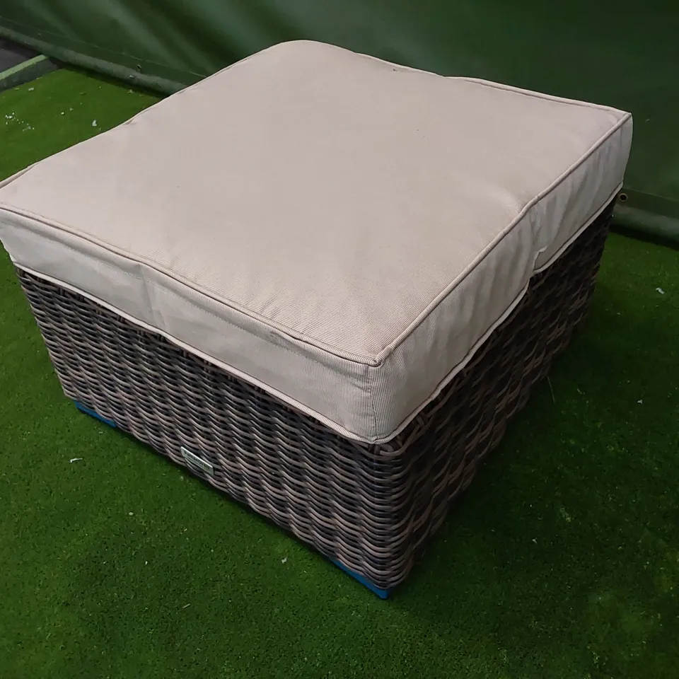DESIGNER GARDEN/PATIO STOOL WITH CUSHION