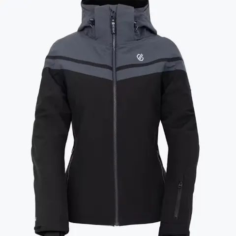 BRAND NEW DARE2B FLURRY JACKET IN BLACK AND EBONY - UK 20