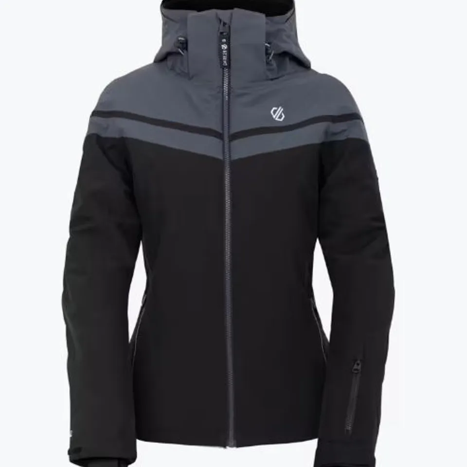 BRAND NEW DARE2B FLURRY JACKET IN BLACK AND EBONY - UK 20