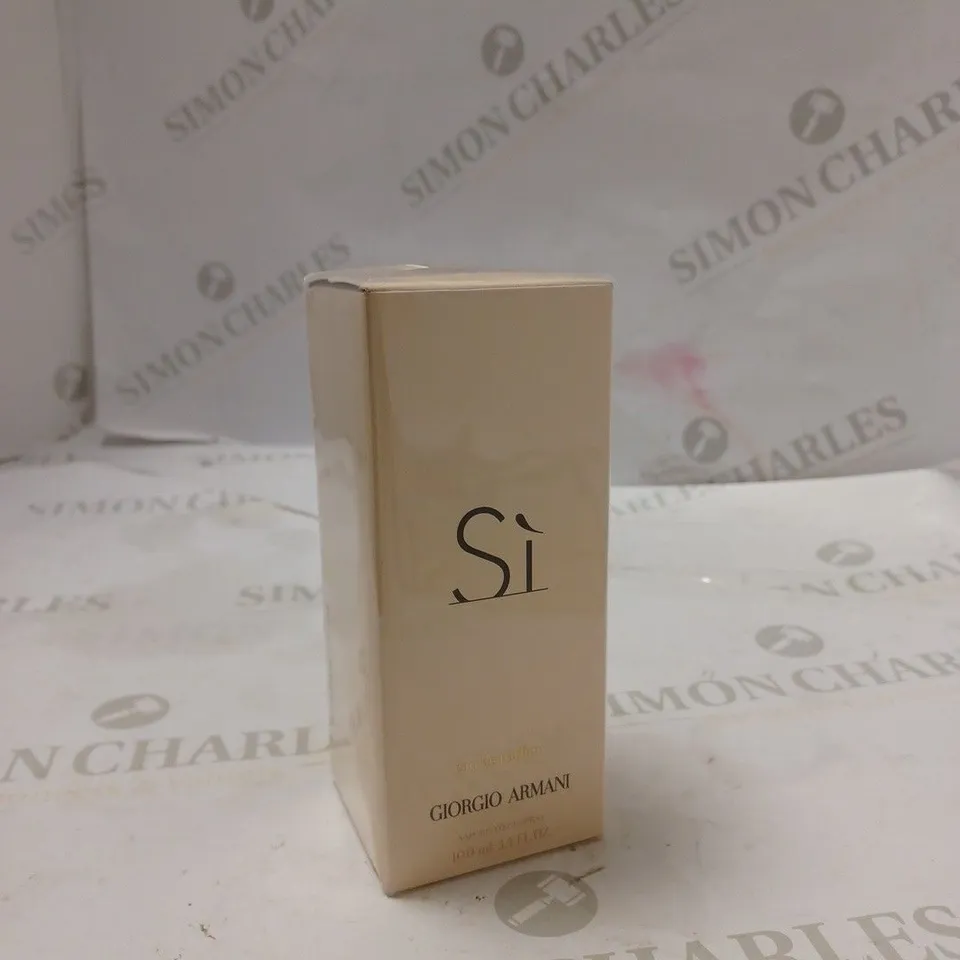 SEALED GIORGIO ARMANI SI EAU DE PARFUM 100ML