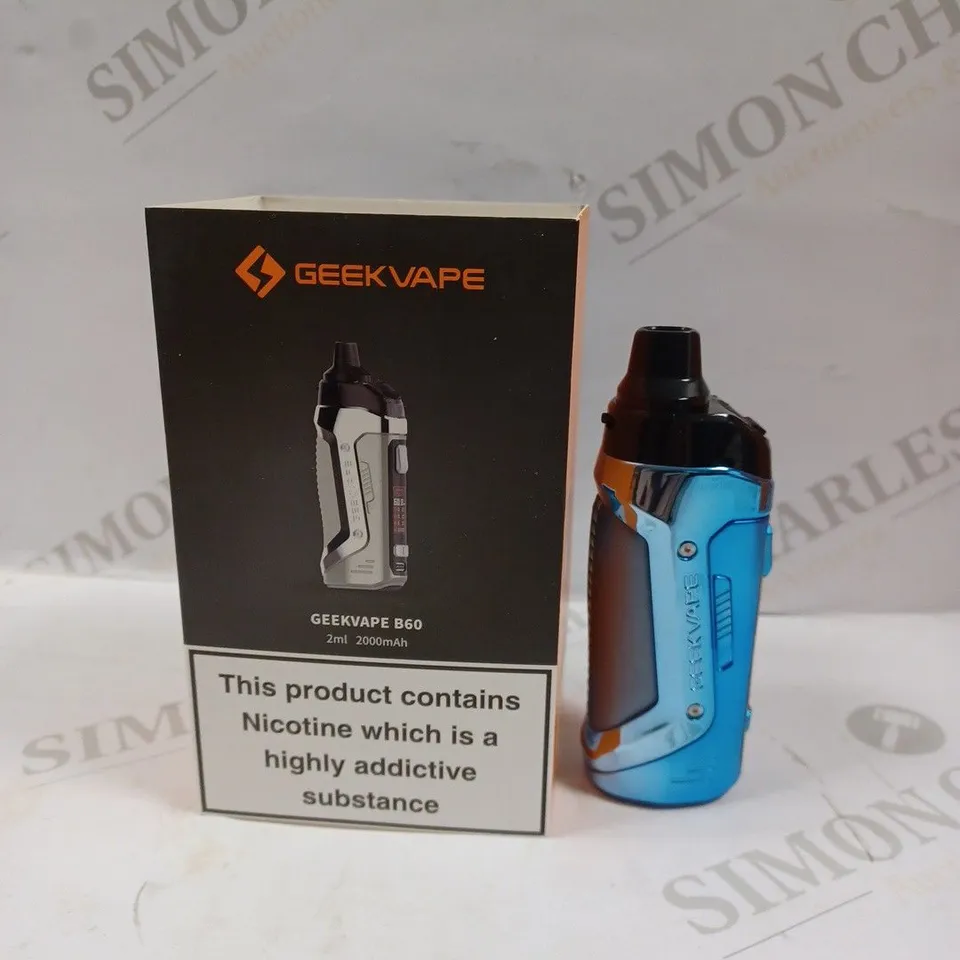 BOXED GEEK VAPE B60 2000MAH IN MINT BLUE
