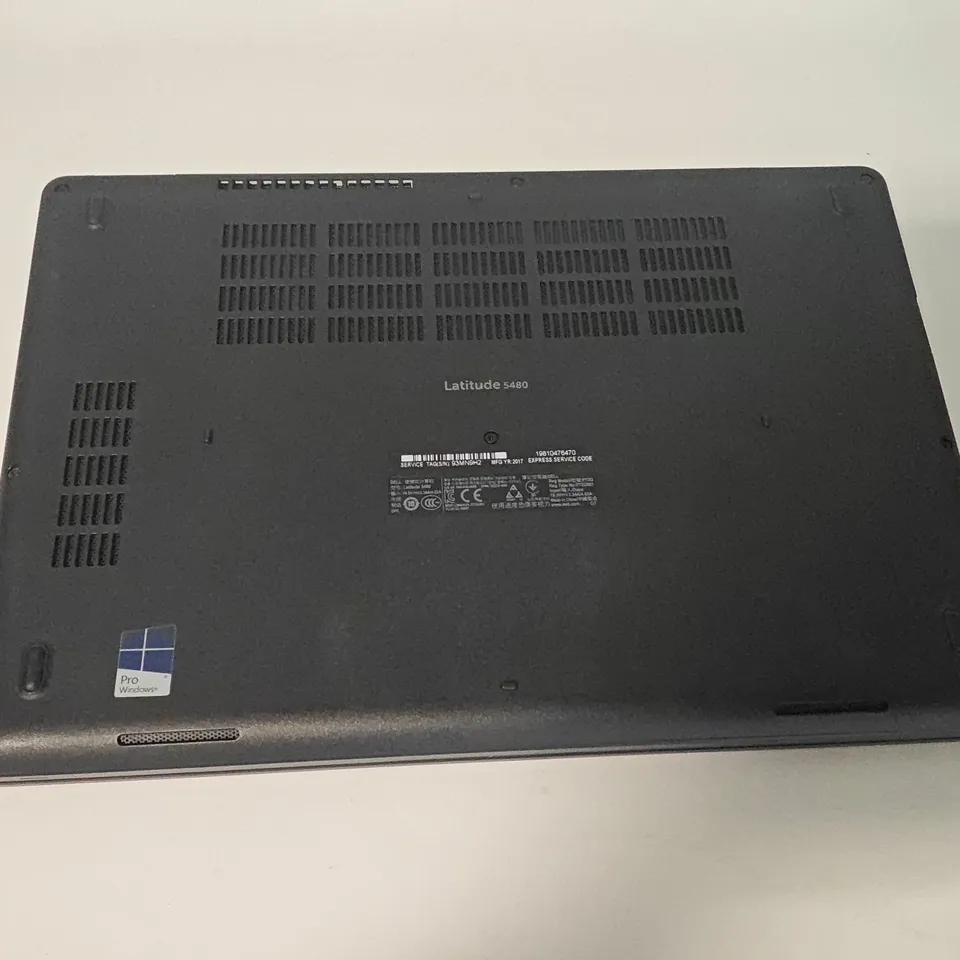 UNBOXED DELL LATITUDE 5480 LAPTOP IN BLACK - P72G001