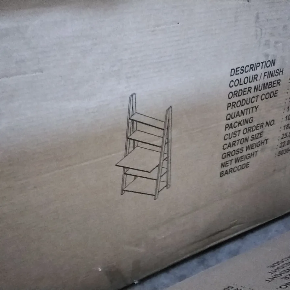 BOXED TIVA LADDER DESK BLACK 