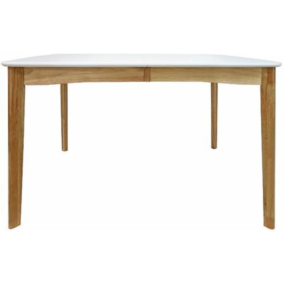 BOXED THISTED DINING TABLE WHITE
