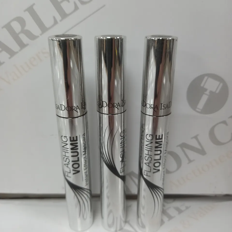 APPROXIMATELY 10 ASSORTED ISADORA FLASHING VOLUME INSTANT EFFECT MASCARA (9ML BOTTLES)