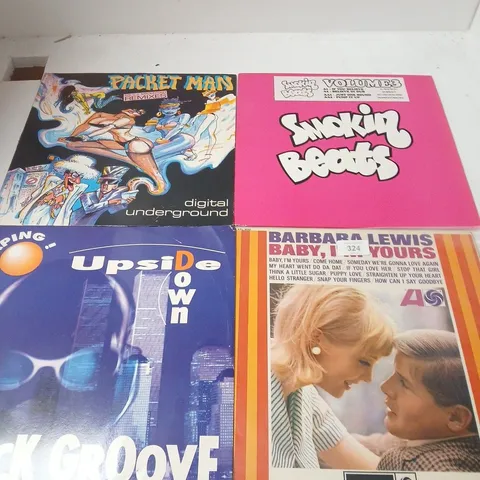 APPROXIMATELY 15 ASSORTED VINYLS TO INCLUDE BLACK GROOVE, PACKET MAN, SMOKIN BEATS ETC