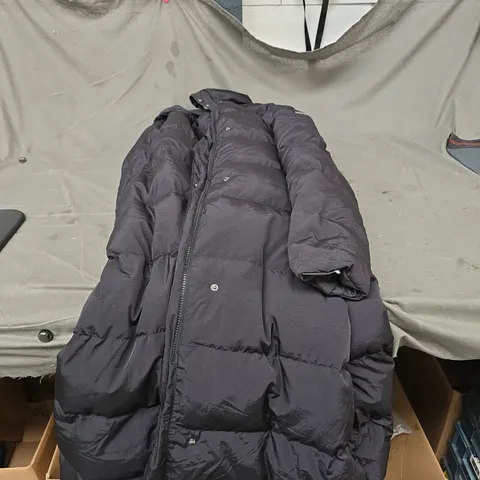 SWEATY BETTY SIZE S BLACK QUILTED PUFFER JACKET