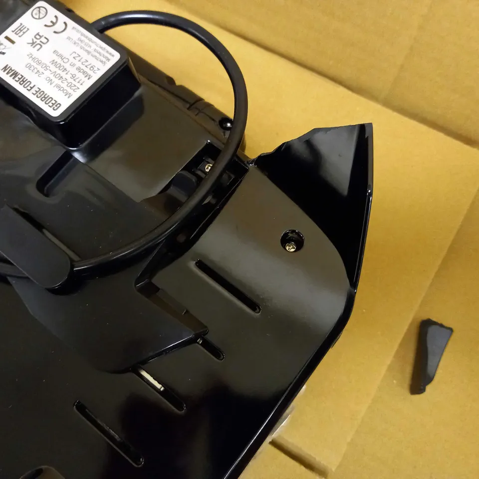 GEORGE FOREMAN FAT REDUCING GRILL