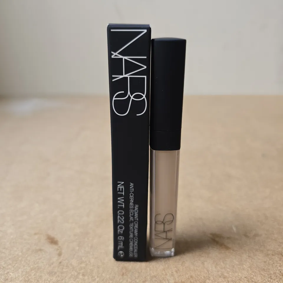BOXED NARS RADIANT CREAMY CONCEALER – LIGHT 1 CHANTILLY (NET WT 0.22 OZ / 6 ML)