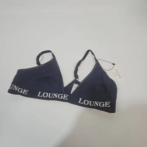 LOUNGE TRIANGLE BRA – NAVY – UK S