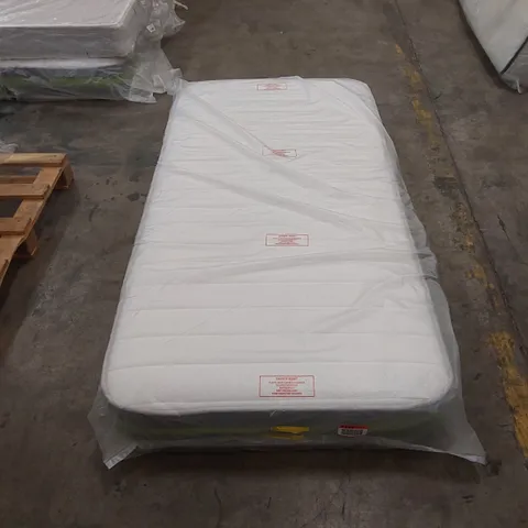 QUALITY BAGGED FUSION COMFORT MEMORY FOAM AND SPRING HYBRID SINGLE MATTRESS 