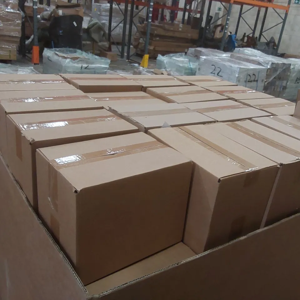 PALLET CONTAINING A VERY LARGE QUANTITY OF FOOD WASTE COMPOST BINS