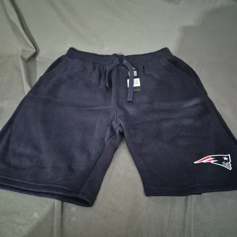 NFL PRIMARY LOGO SHORTS IN NAVY - SIZE MEDIUM