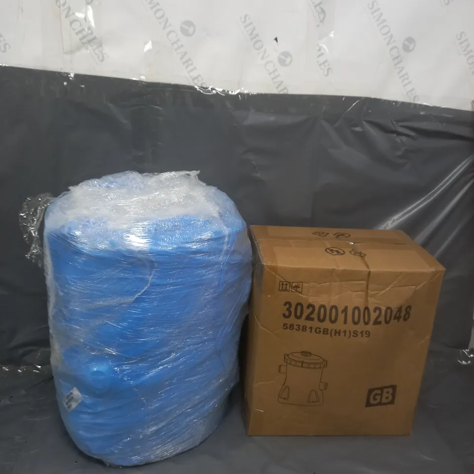 BESTWAY 12FT POOL FAST SET WITH FILTER PUMP  RRP £129.99