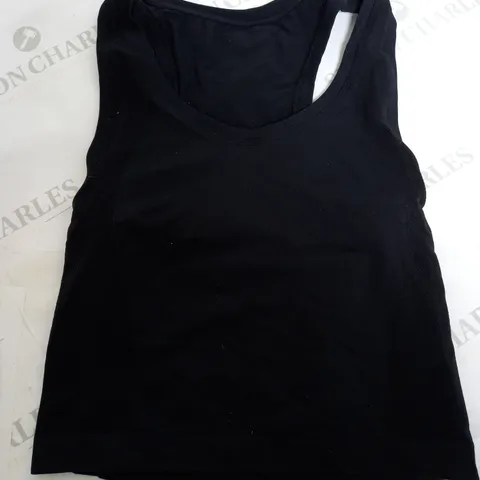 SWEATY BETTY VEST TOP IN BLACK - XS