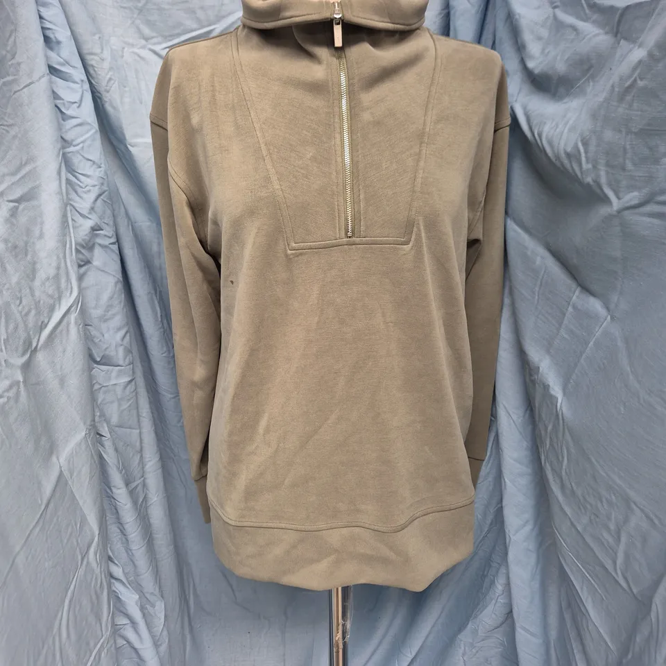 SWEATY BETTY WOMEN’S ZIP-NECK HOODIE – UK 12