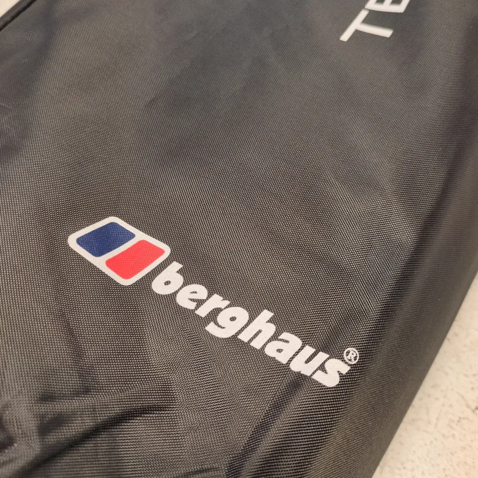 BERGHAUS TELSTAR 5 FOOTPRINT GROUNDSHEET – BLACK (IN CARRY BAG)