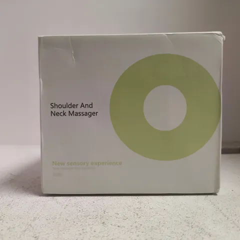 SHOULDER AND NECK MASSAGER – BOXED