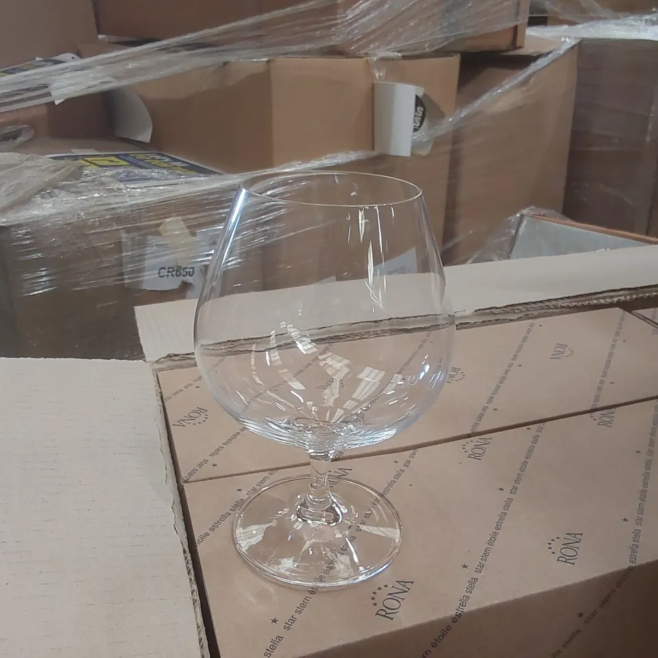 6x BRAND NEW BOXED RONA 66CL BRANDY GLASSES
