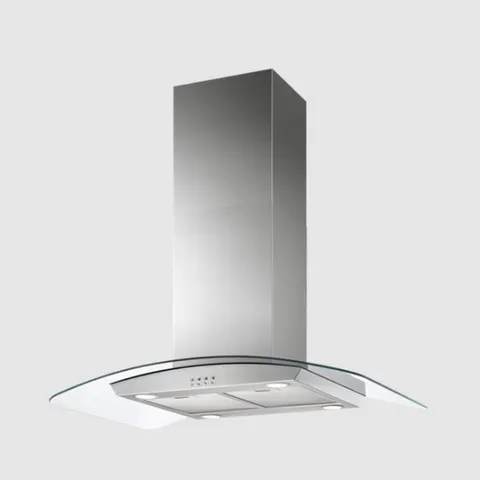 ZANUSSI ZFIX19A ISLAND HOOD WITH 3 SPEED CONTROL ENERGY CLASS C STAINLESS STEEL