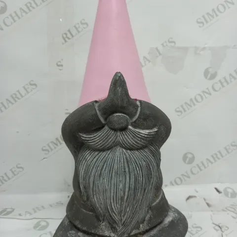 MY GARDEN STORIES SOLAR LED YOGA GNOME - PURPLE