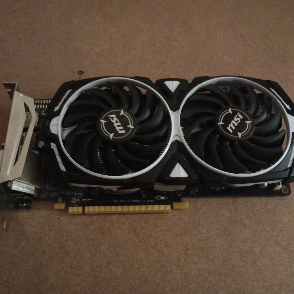 MSI GRAPHICS CARD – DUAL FAN COOLER