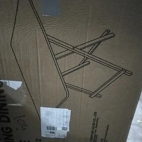 BOXED HOME AND LIVING FOLDING DINING TABLE 