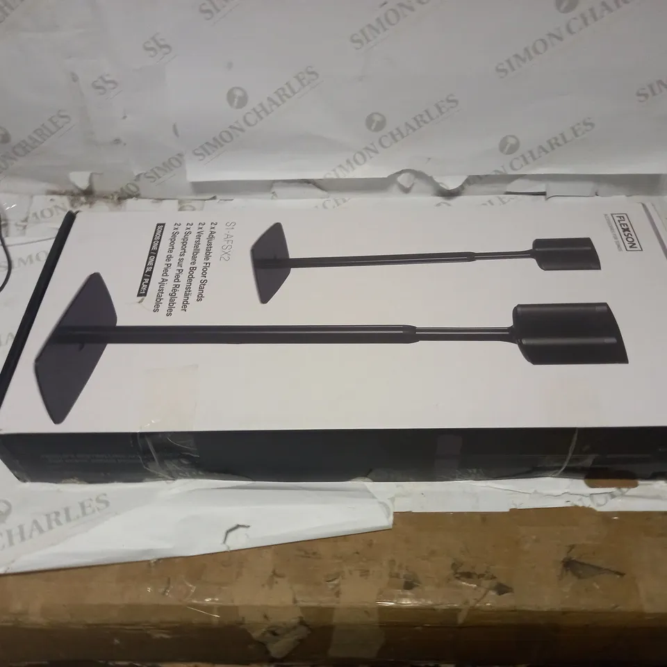 FLEXSON 2X ADJUSTABLE FLOOR STANDS FOR SONOS ONE