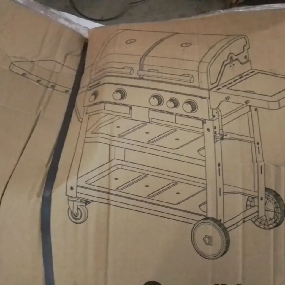 GOODHOME FREESTONE MODEL FREE 4.1 GAS BARBECUE 