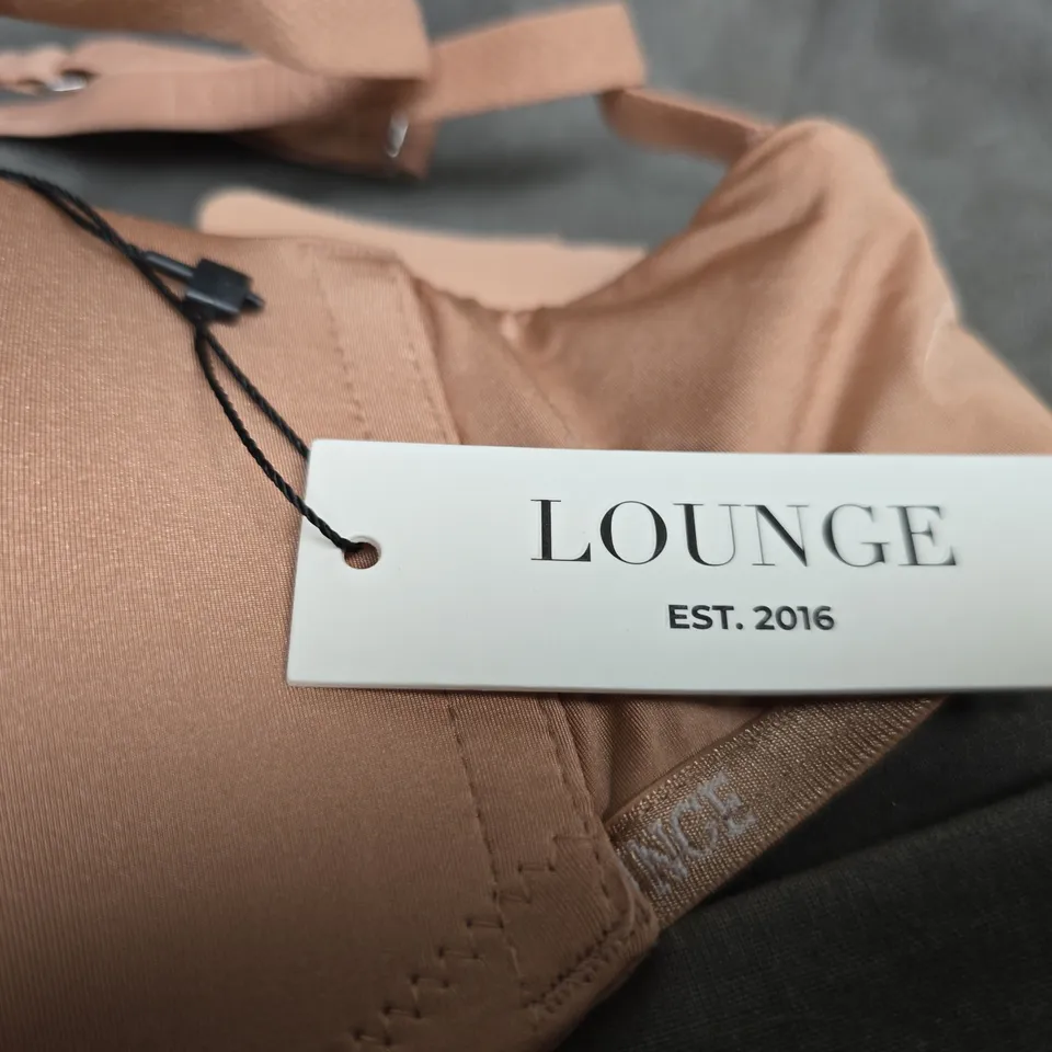 LOUNGE LUXURY STRAPLESS BRA – NUDE -SIZE 30C