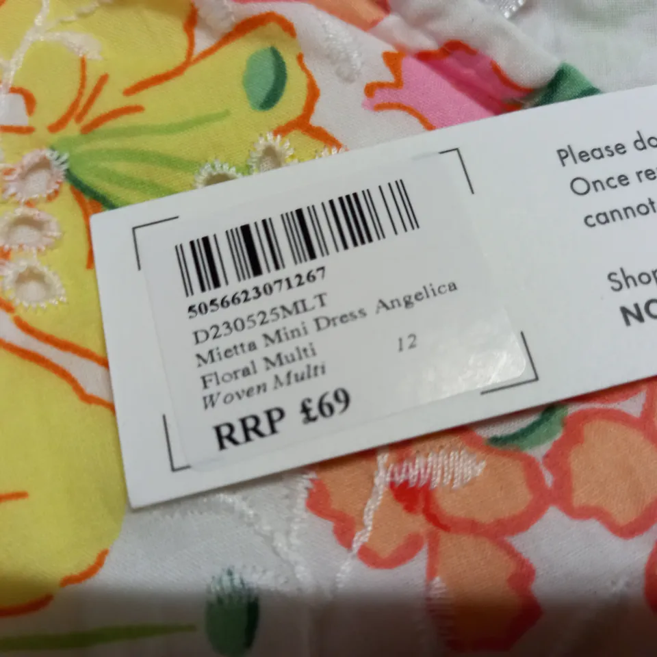 NOBODYS CHILD MIETTA MINI DRESS - 12