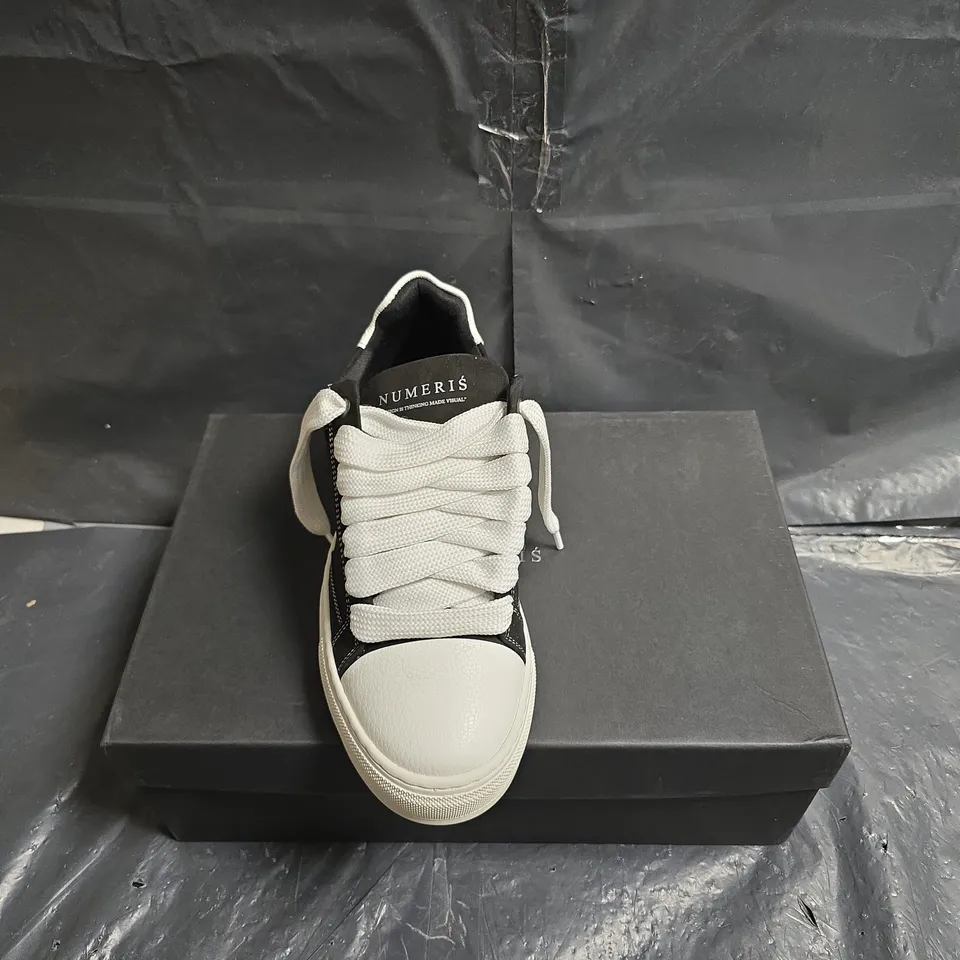 NUMERIS ATELIER ACRYLIC BLACK SNEAKERS – UK 6 (EU 40)