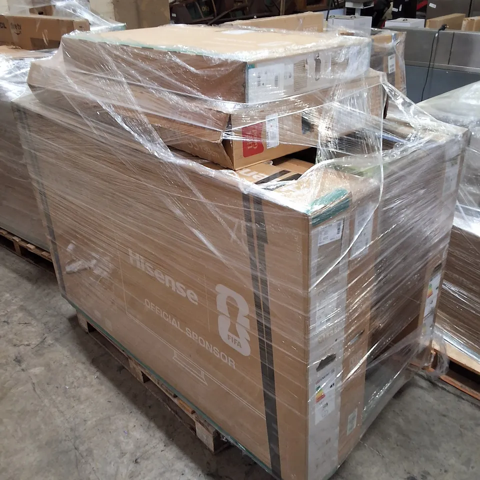 PALLET CONTAINING 8 ASSORTED DAMAGED TVS