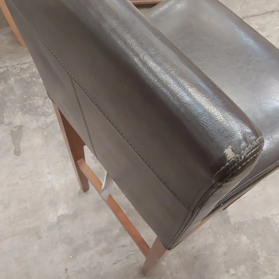 DESIGNER SOLID WOOD BAR CHAIR