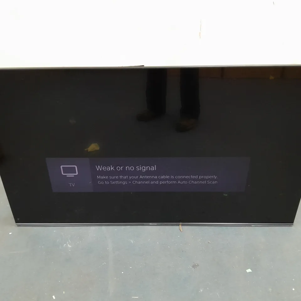 UNBOXED HISENSE 55" 4K ULTRA HD TV 