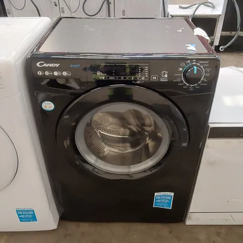 CANDY SMART PRO FREESTANDING 8KG WASHING MACHINE IN BLACK, MODEL: CS148TBBE-80
