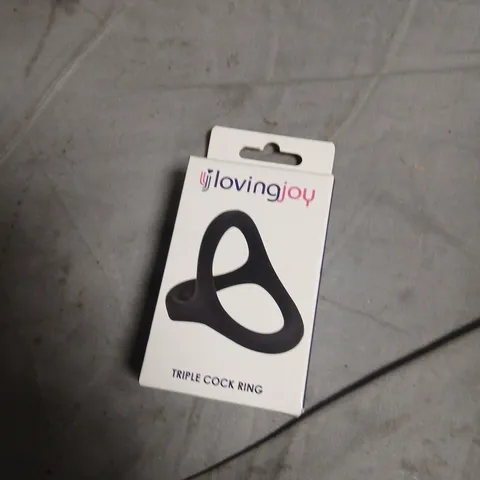 BOX OF APPROXIMATELY 30 ASSORTED SEX TOYS AND ACCESSORIES INCLUDING TRIPLE COCK RING , HEAD MASTER VIBRATING EGG AND STAY HARD BEADED COCKRINGS 