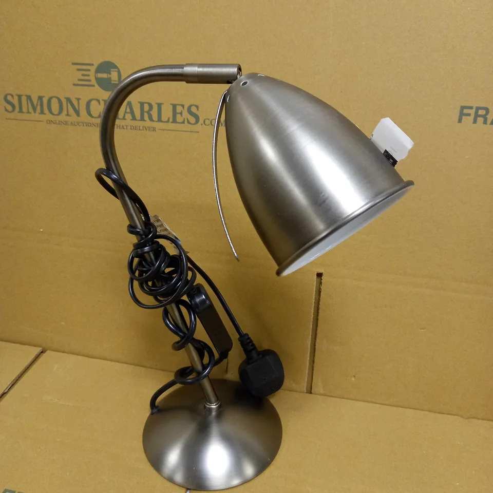 JOHN LEWIS CHELSEA DESK LAMP, PEWTER