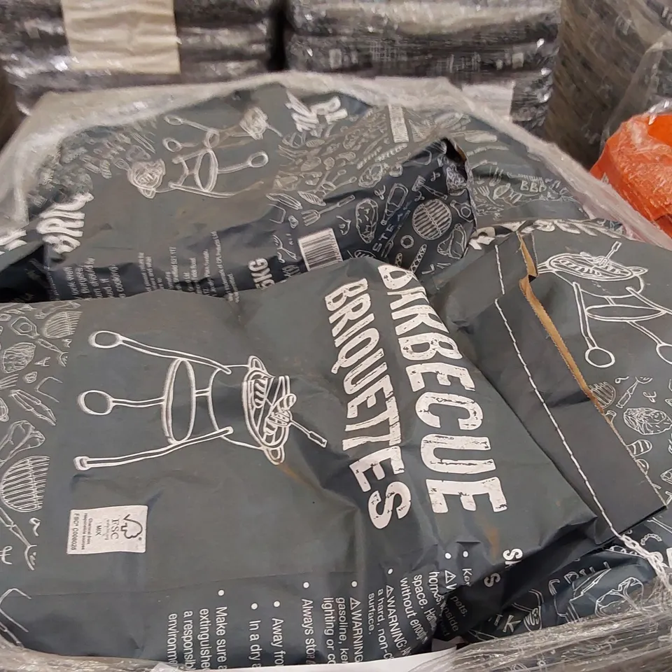 PALLET OF APPROXIMATELY 108X 5KG BAGS OF CHARCOAL BARBECUE BRIQUETTES