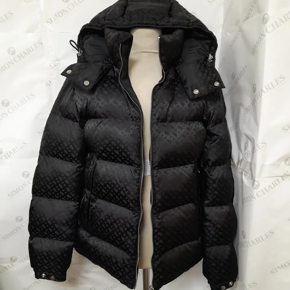 HUGO BOSS HEAVY PADDED LOGO COAT - SIZE UNSPECIFIED 