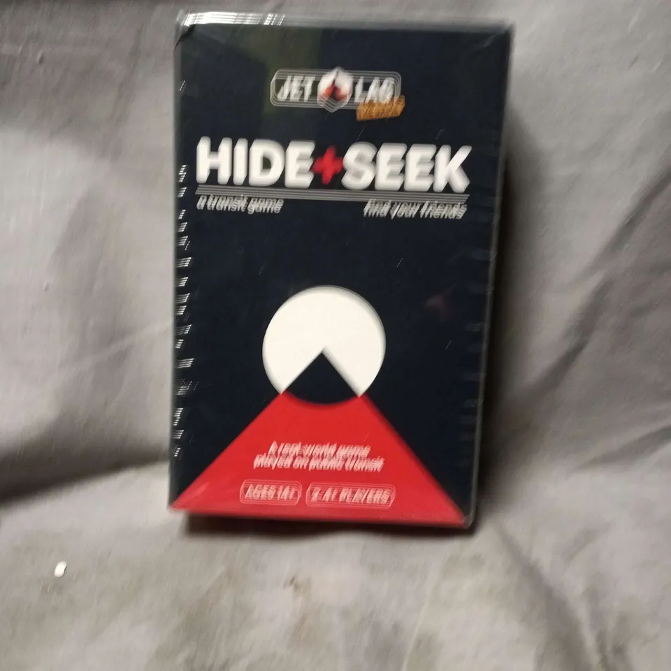 SEALED JET LAG HIDE+SEEK TRANSIT GAME