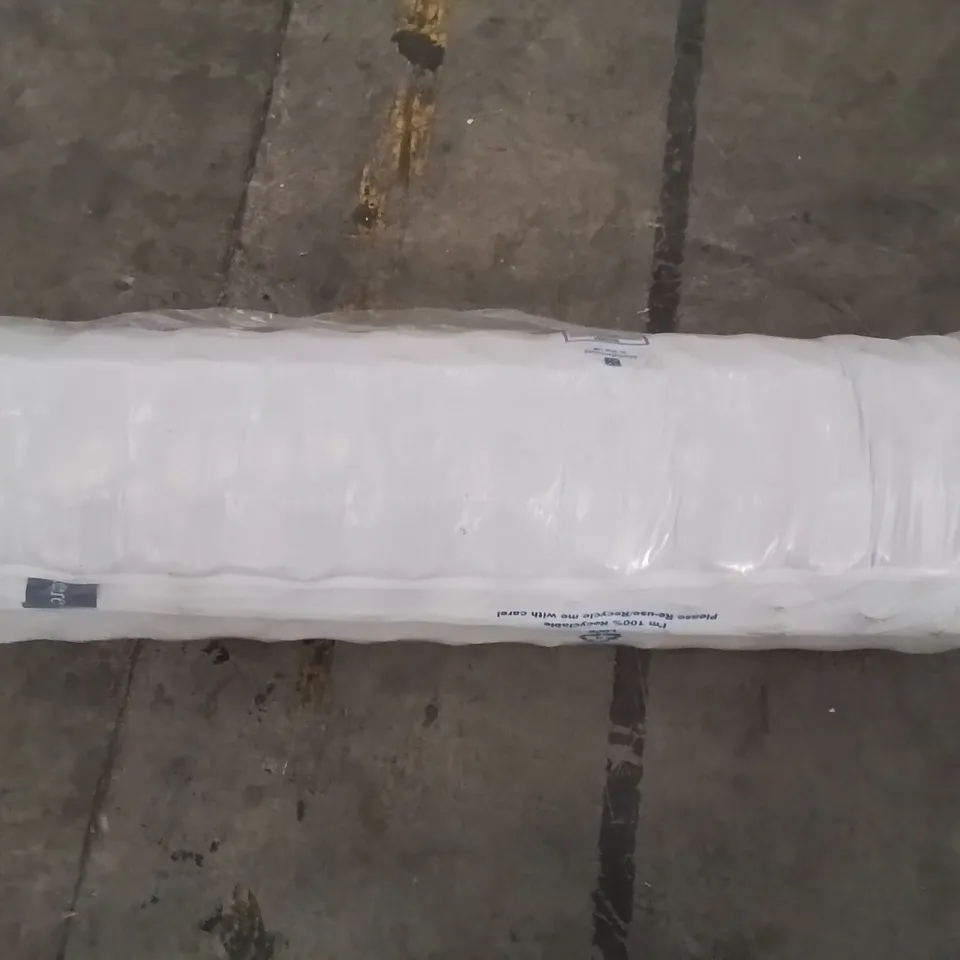 BAGGED SERENITY COMFORT COIL SPRING AND ECO-FOAM HYBRID 135cm DOUBLE MATTRESS 