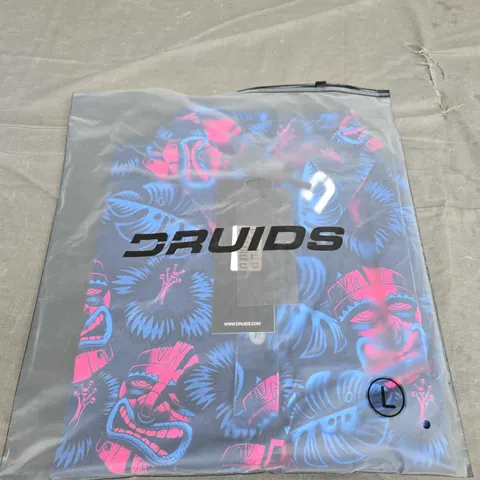 BAGGED DRUIDS TIKI POLO - SIZE LARGE