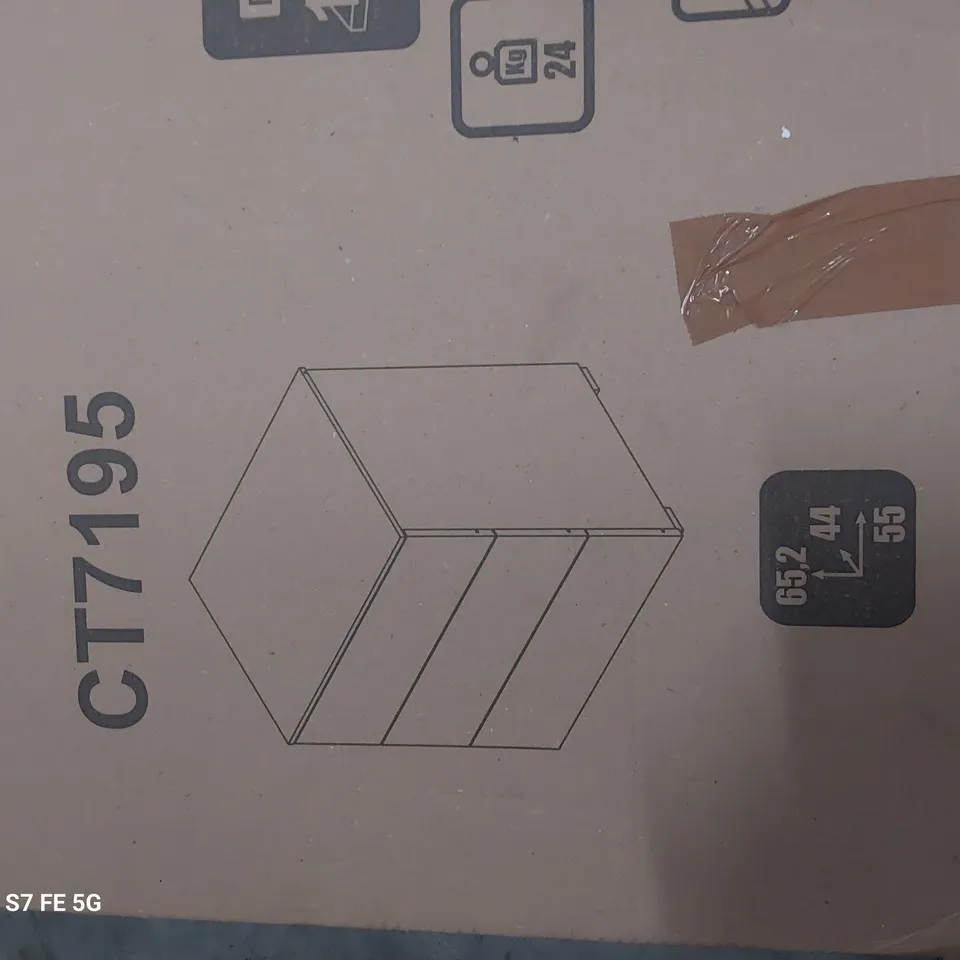 BOXED CHEST OF 3 DRAWERS 