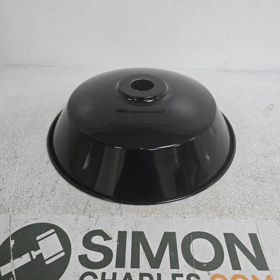 DC VOLTAGE LAMP SHADE – BLACK, DOME SHAPE